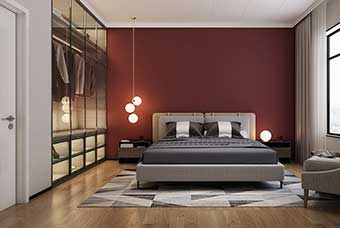 天津现代风格-卧室