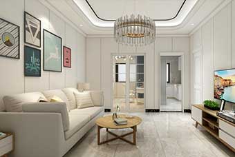 天津现代风格-客厅