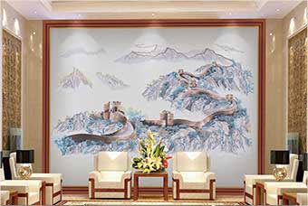 天津森佰汇航空纤维墙咔（唯我中华）