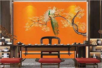 天津森佰汇航空纤维墙咔（春花秋月）