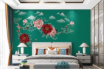 天津森佰汇航空纤维墙咔（爱情花语）