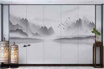 天津森佰汇航空纤维（山水画系列）